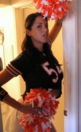 sexy chicago bears outfit