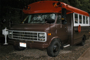 Cleveland Browns Tailgate Bus