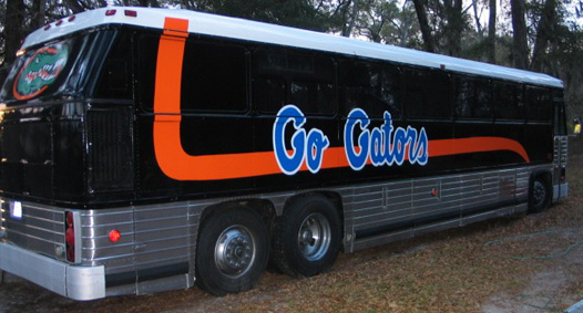 Gators Tailgate Bus