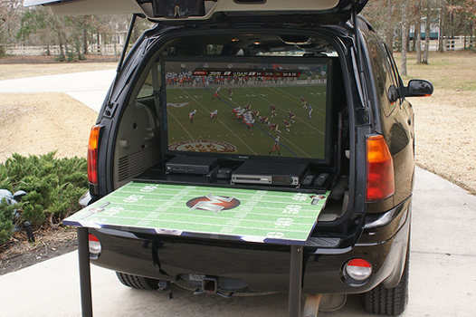 Party Box at a Tailgate