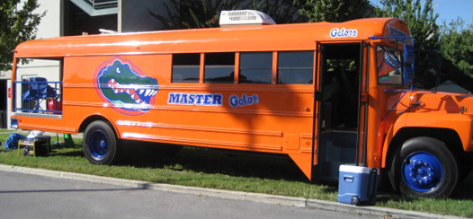 Master Gator Tailgate Bus